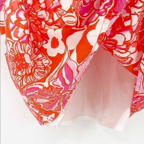 Lilly Pulitzer Floral Dress Size 8 Sleeveless - Picture 3 of 9